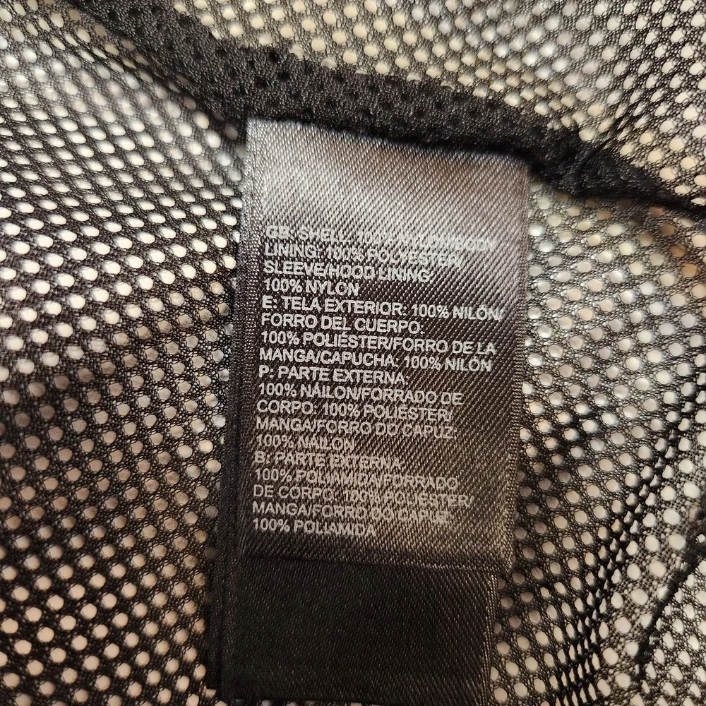 The North Face HyVent 2.5L Men`s Rain Jacket Black Summit Series Size L Hooded